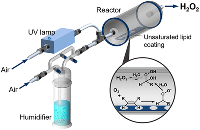 英文文獻（Picarro PI2114）Formation of Gas-Phase Hydrogen Peroxide via Multiphase Ozonolysis of Unsaturated Lipids